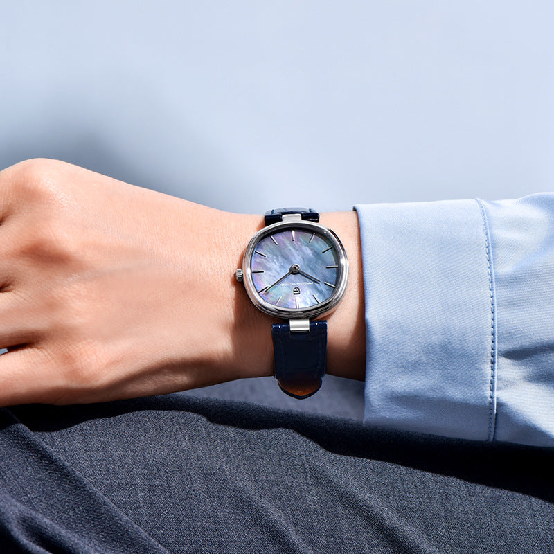 Womens Stainless-steel Quartz Waterproof Wristwatch