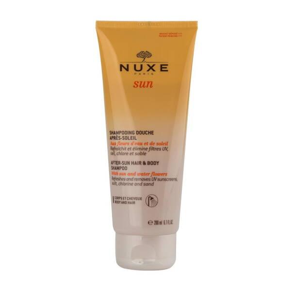 Nuxe After Sun Hair and Body Shampoo - Gentle, Paraben-Free Cleansing for Skin and Hair