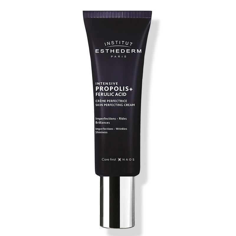 Institut Esthederm Intensive Propolis + Ferulic Acid Skin Perfecting Cream - Anti-aging Moisturizer for Oily Skin, Mattifying Cream, 1.69 fl oz