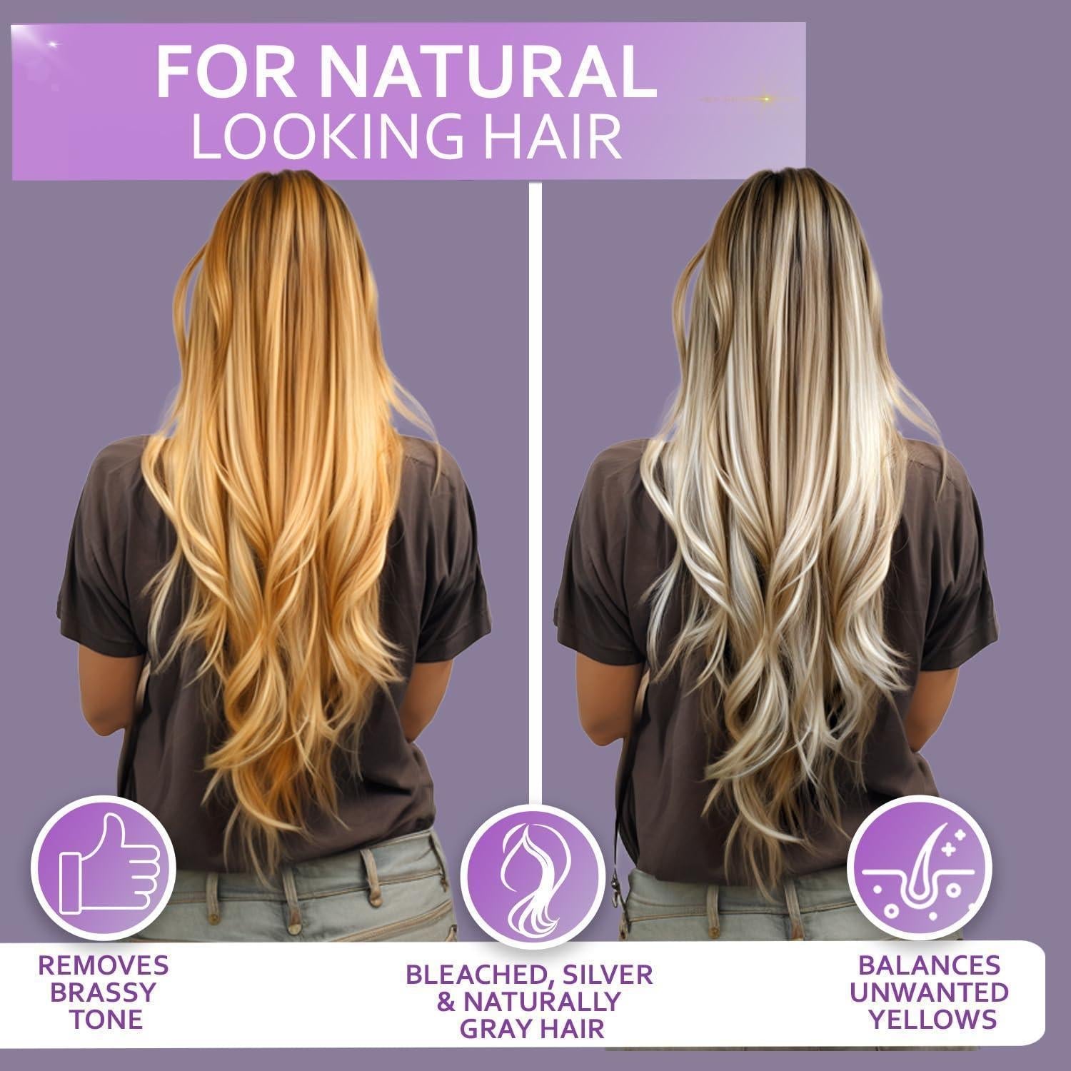 Purple Conditioner for Blonde Hair   Goodbye to Orange and Yellow Brassy Tones