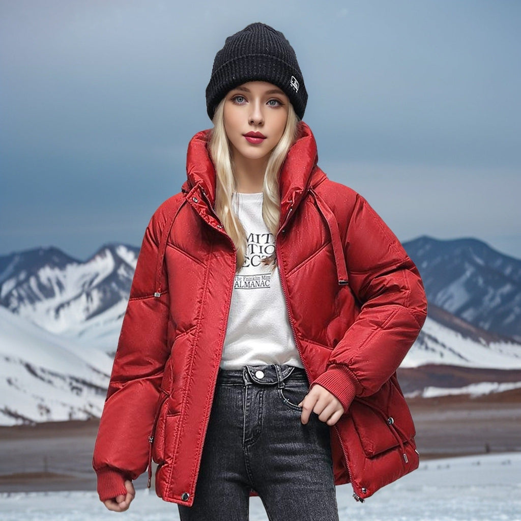 Winter Down Cotton Jacket Korean Loose Thick
