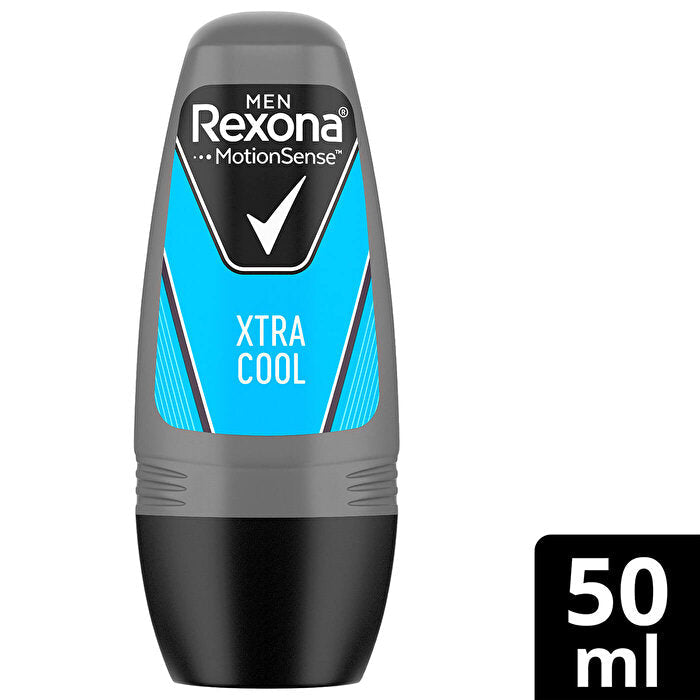 Rexona Men Roll On Extra Cool 50ml - Long-Lasting Deodorant | Fresh Scent