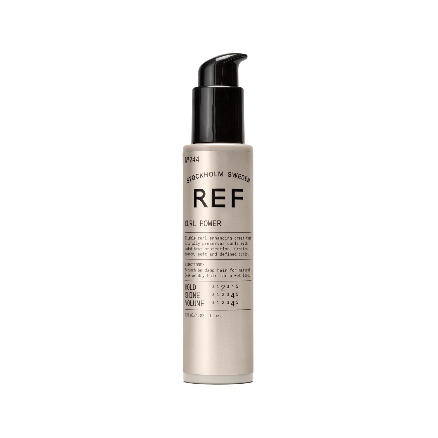 REF Curl Power Curl Enhancing Gel for Curly Hair - 4.23 fl oz, Enhances Natural Curl Definition & Texture
