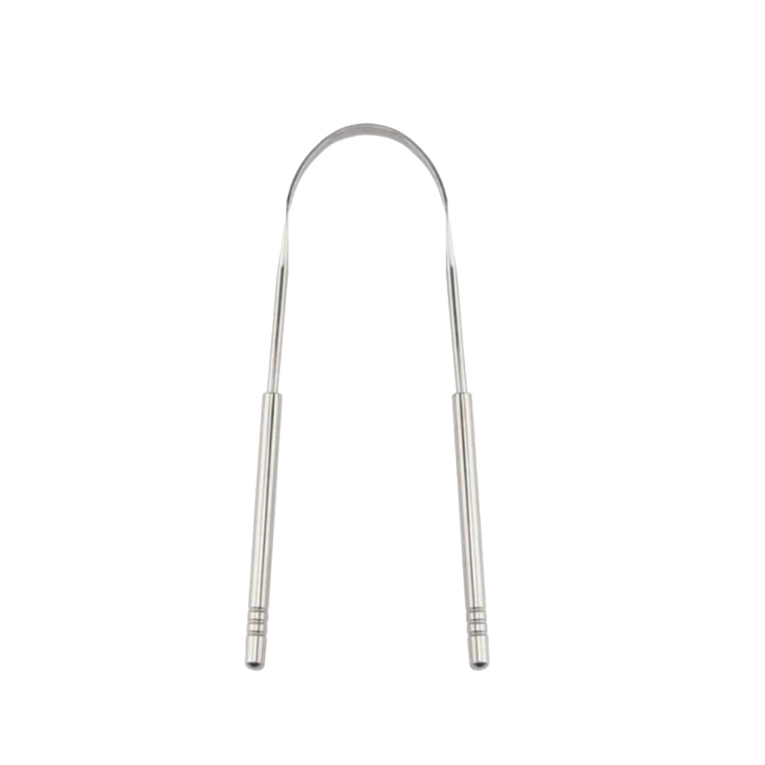 Steriball Stainless Steel Tongue Cleaner for Improved Oral Hygiene - Durable & Hypoallergenic