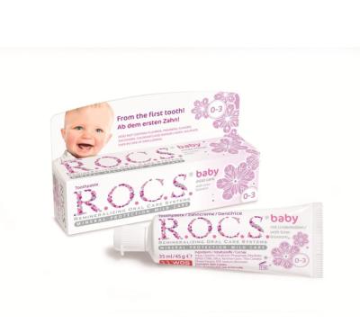ROCS Baby 0-3 Years Toothpaste 35 ml / Linden Extract
