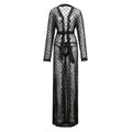 New Men's Japanese-style Polka Dot Lace Bathrobe