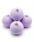 Bath Bombs Gift Set Large 8 oz Fizzy 4 Pack Lavender Moisturizing Spa Bath Bombs Relaxing Aromas Gift Ready