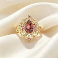 Cross-Border Best-Selling Fashion Carved Ring