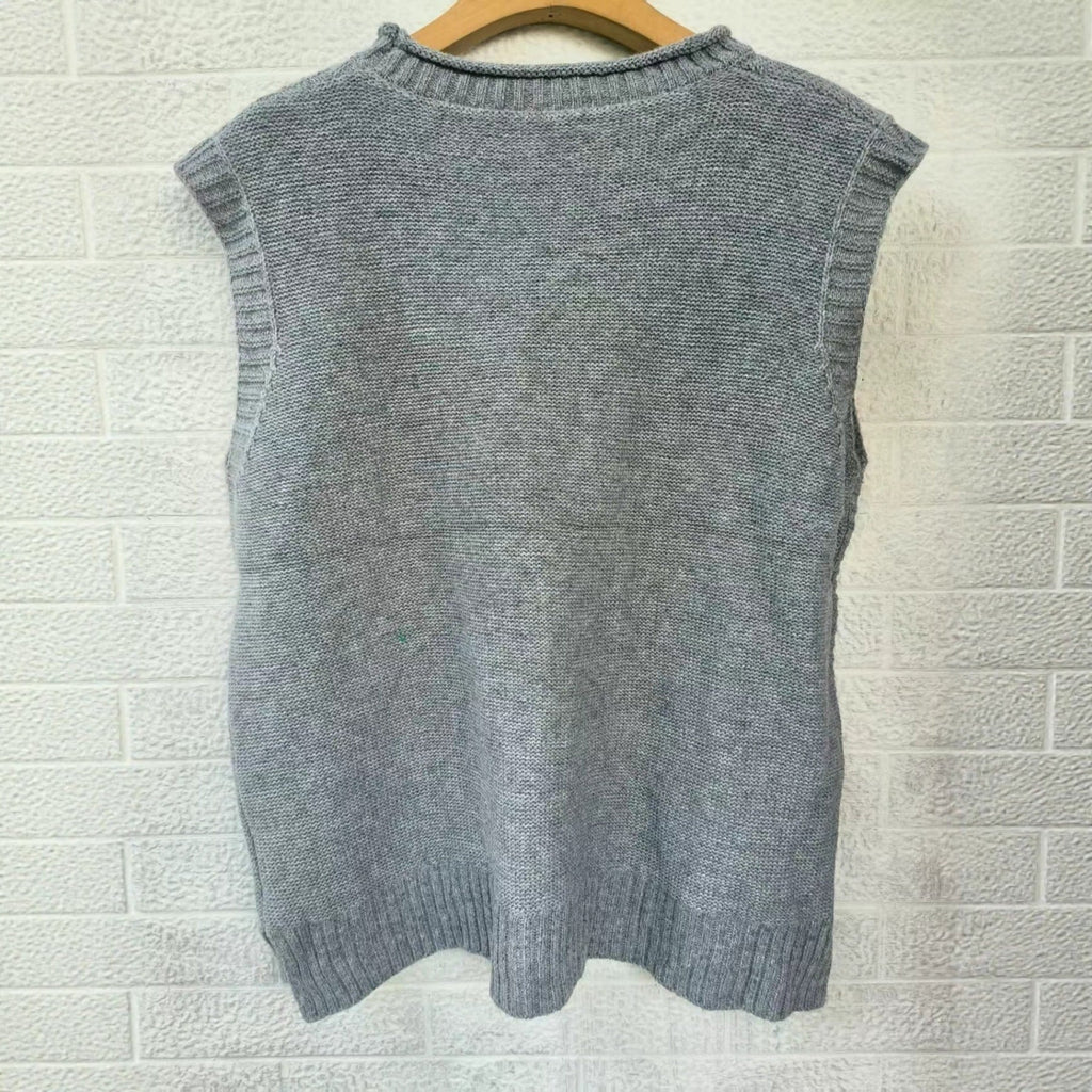 Womens Elegant Sleeveless Knitted Vest Top