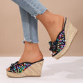New Stylish Casual Versatile Slip-on Elevating Sandals With An Elegant Touch