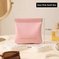Self-closing storage bag-pink small-1 pack