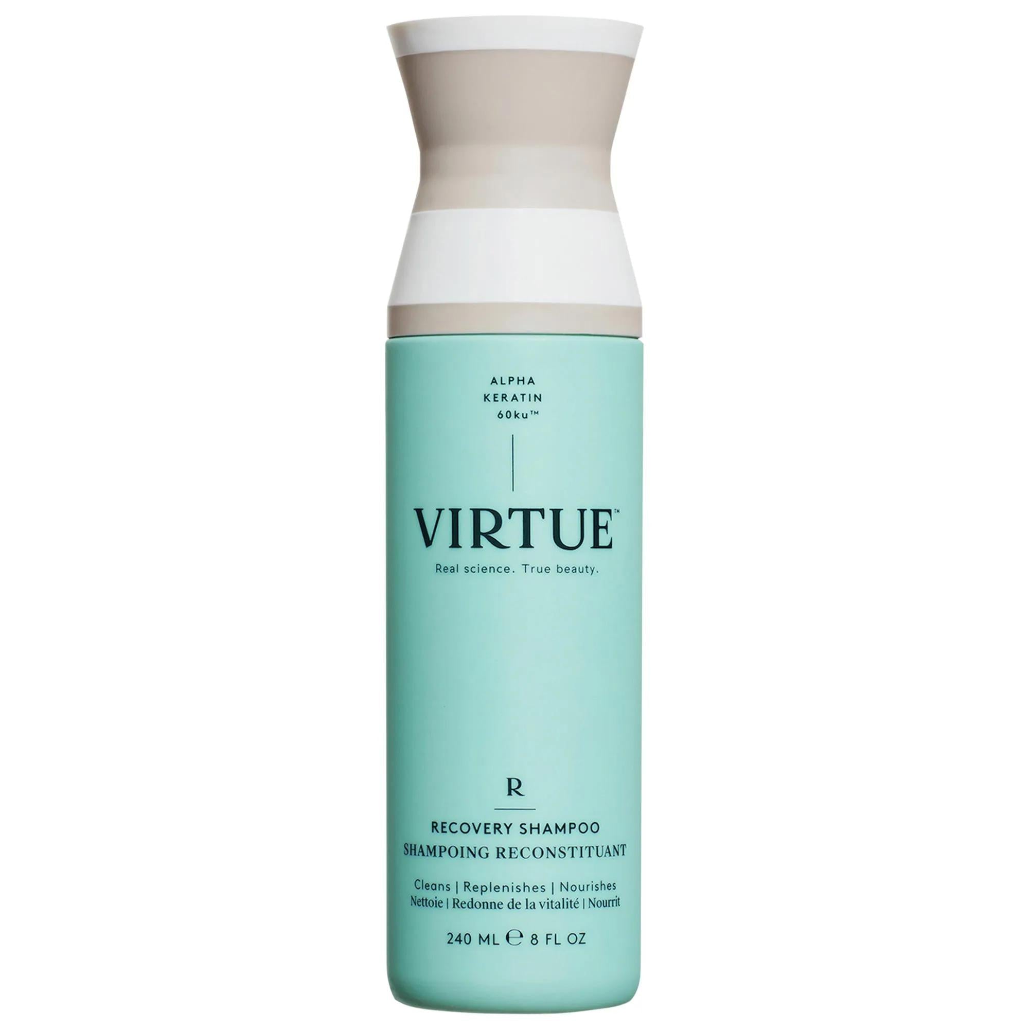 Virtue Hydrating Recovery Shampoo: Repair Dry, Damaged & Color-Treated Hair - Sulfate-Free, Vegan, Adds Shine & Moisture