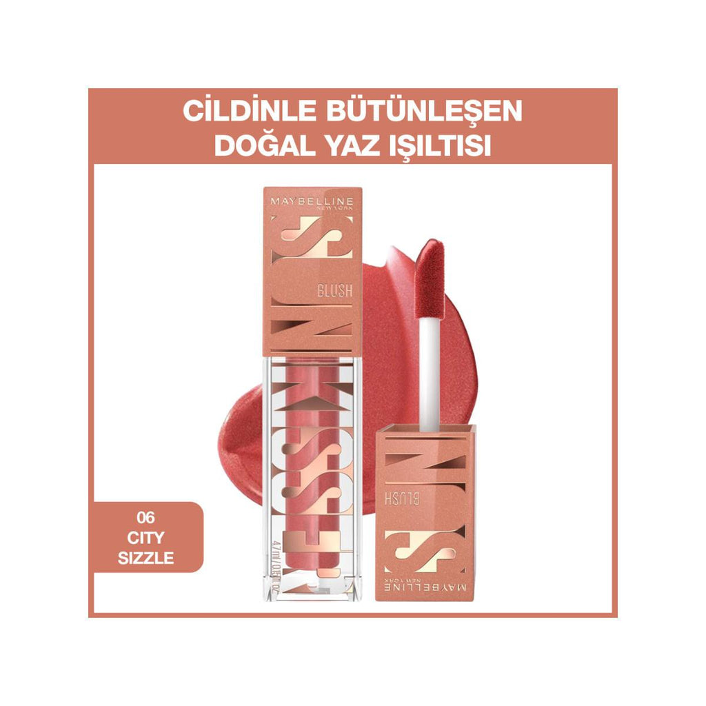Maybelline New York Liquid Blush Sunkisser - Long Lasting Natural Cheek Color