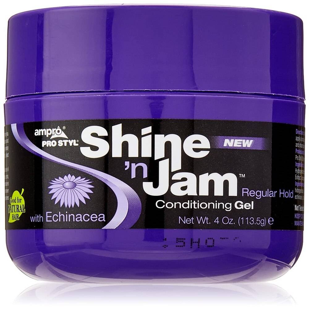 Ampro Shine N Jam Conditioning Gel Regular Hold 4 oz