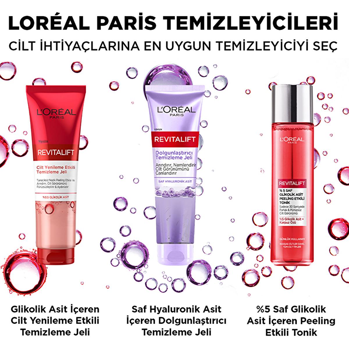 Loreal Paris Revitalift Cleansing Gel - Hydrating Cleanser for Women | 150 ml