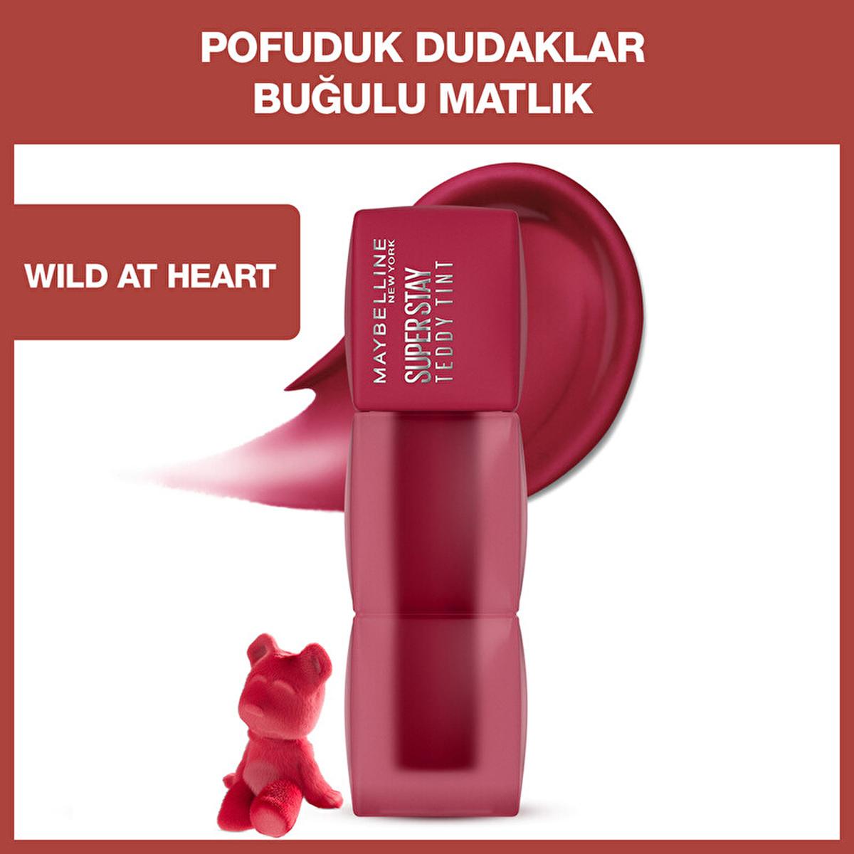 Maybelline Super Stay Teddy Tint: Long-Lasting Liquid Matte Lip & Cheek Color - Buildable, Fluffy Soft Matte Lip Tint