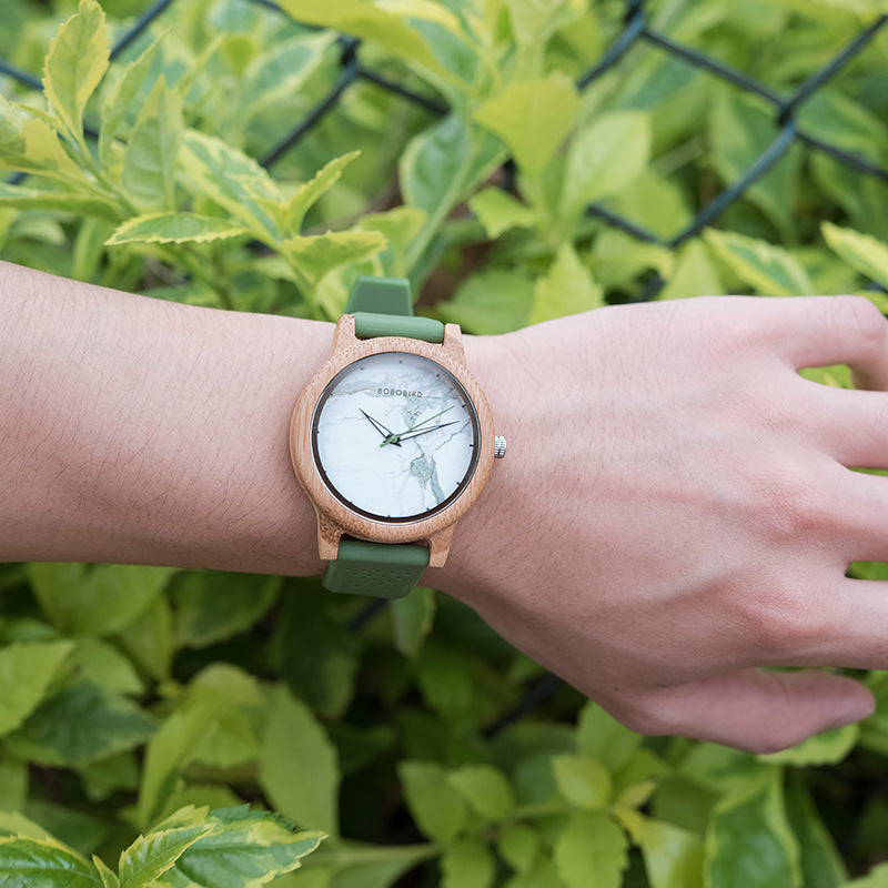 Wooden Watch Minimalist And Fresh-style Gift