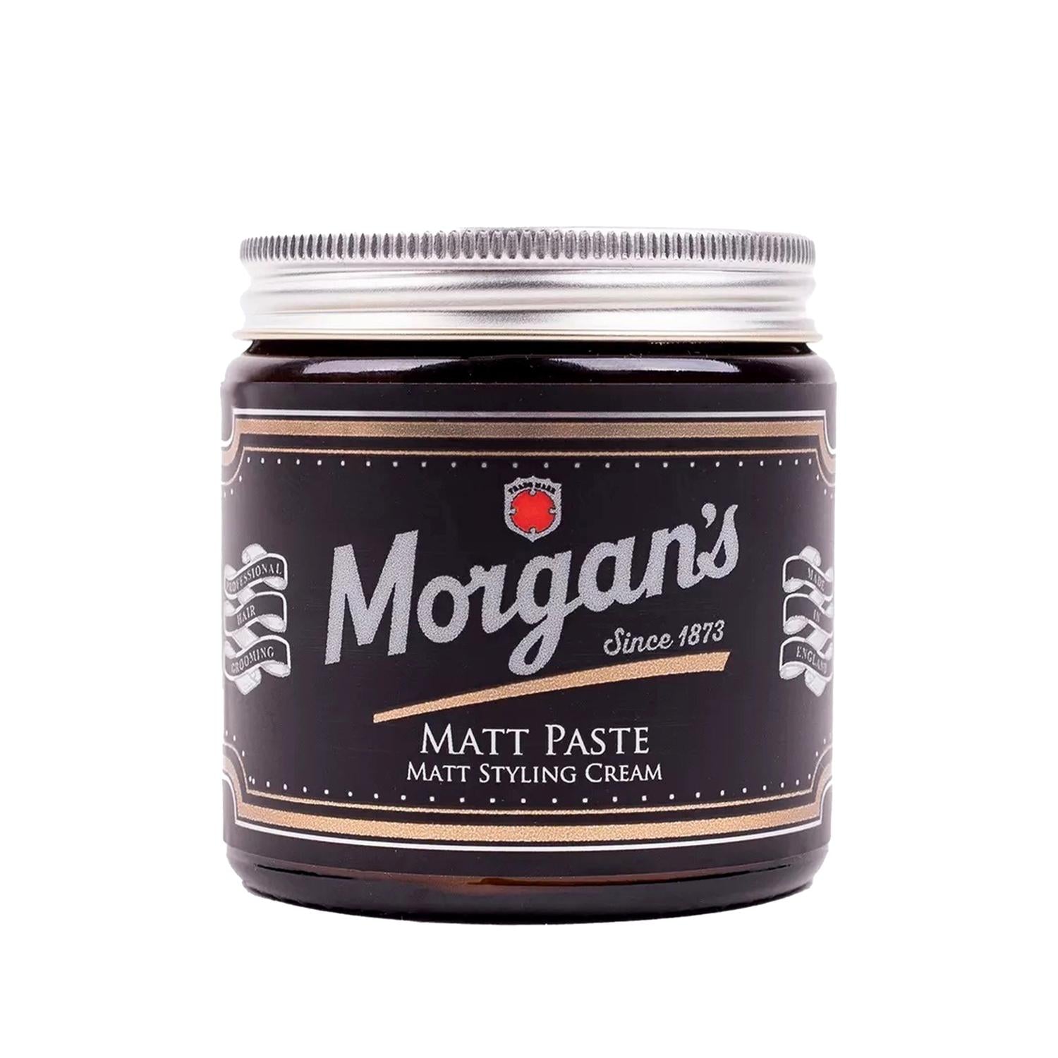 Morgan's Matte Finish Hair Styling Pomade - 4.06 fl oz, Strong Hold, Non-Shiny
