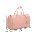 Travel Bag Clothing Storage BagPU Travel Gym Bag Foldable