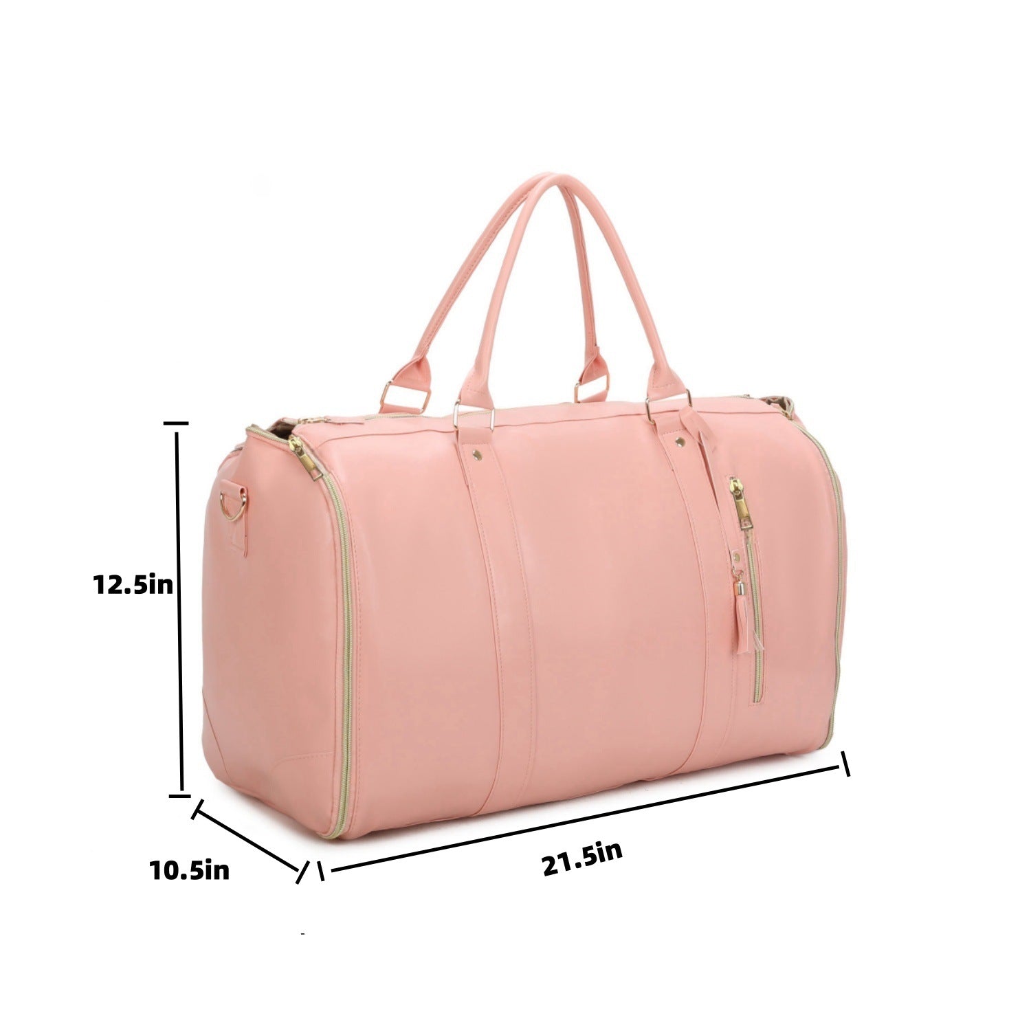 Travel Bag Clothing Storage BagPU Travel Gym Bag Foldable