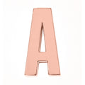 DIY Letter Keychain Glossy Ornament Accessories