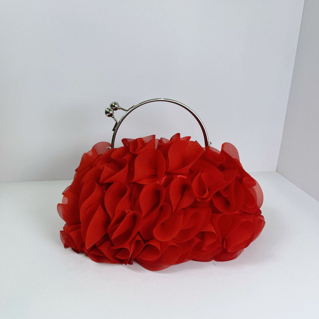 Womens Three-Dimensional Lace Casual Handbag