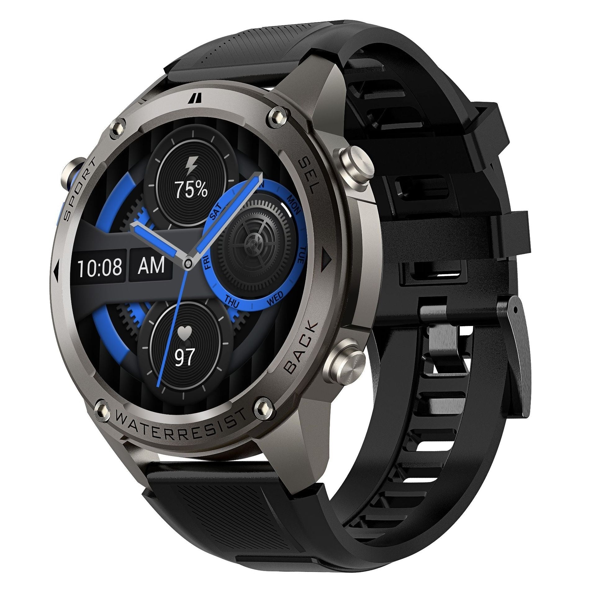 Bluetooth Calling GPS Beidou Positioning Triple-Proof Smartwatch