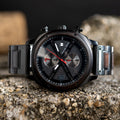 Natural Wood Men's Watch - Minimalist Retro Quartz Wristwatch with Leather Strap