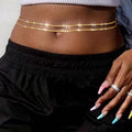 Beach Double-layer Waist Chain For Women