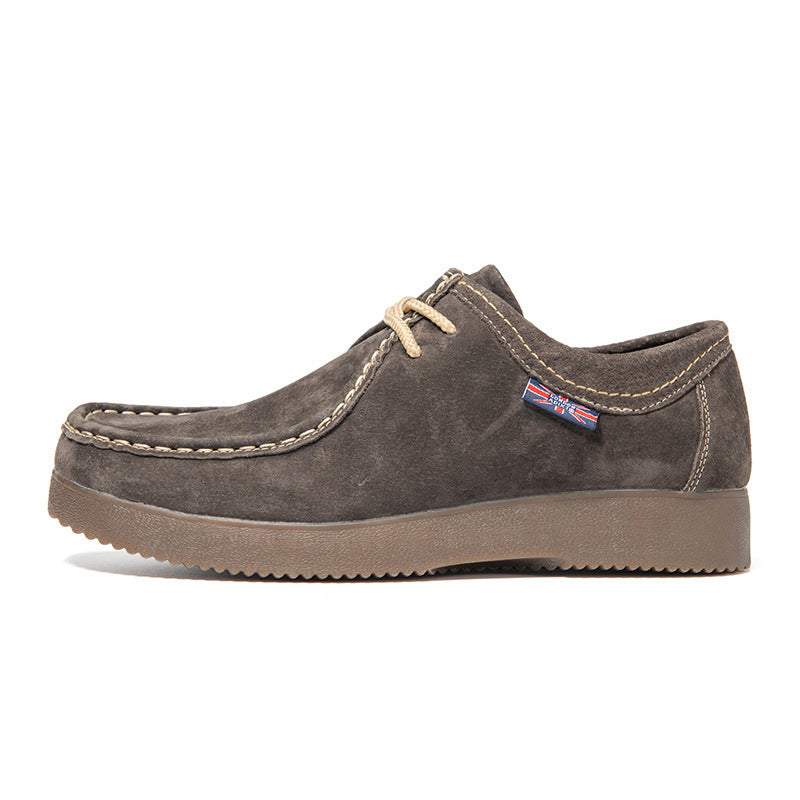 New Casual Korean Style Leather Sneakers