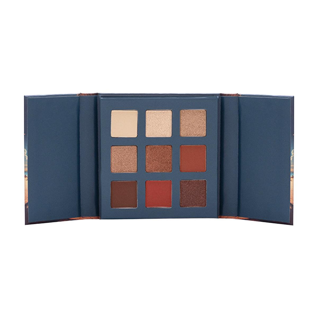 Beaulis Fun Feel Sunshine 9 Eyeshadow Palette - Nude & Bold Shades for Daily & Evening Makeup