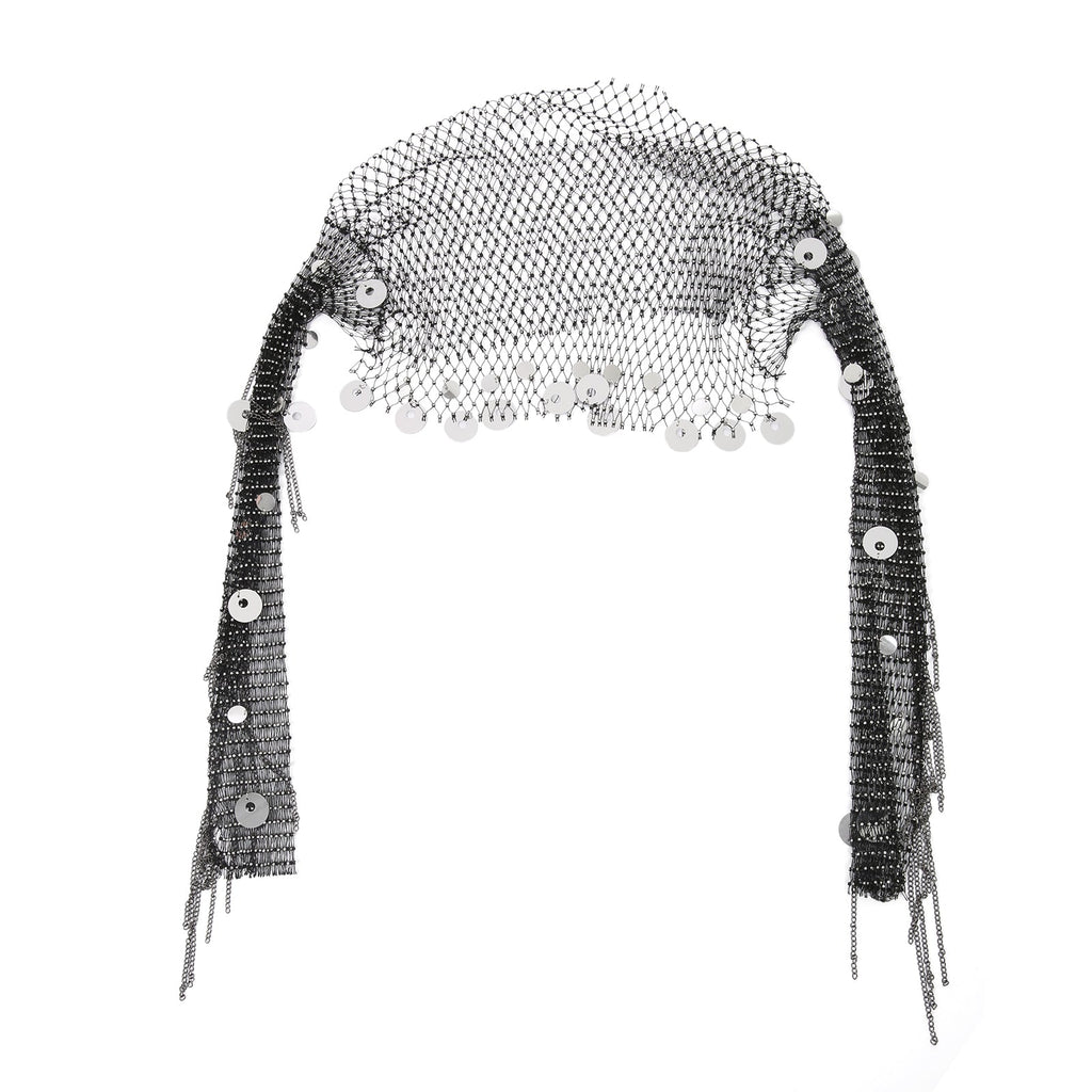 Men's Transparent HollowOut Top Men's Mesh TShirt With Openwork Design Glittering Rhinestone And Sequin Fishnet Vest