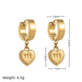 Loving-heart Lace Eco-friendly Earrings
