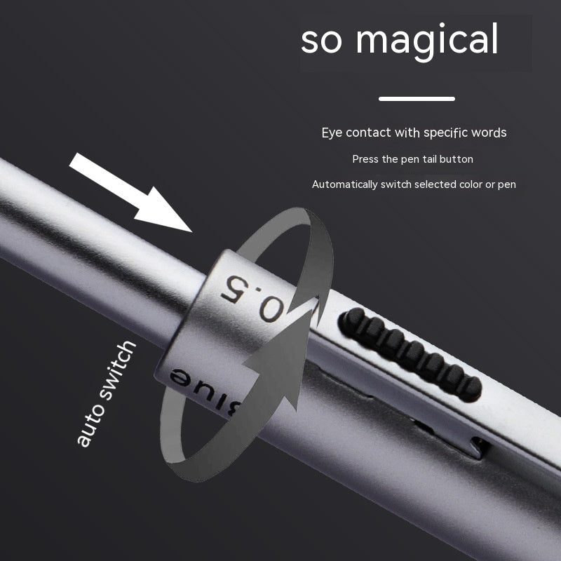 Gravity Induction Metal Ballpoint Pen