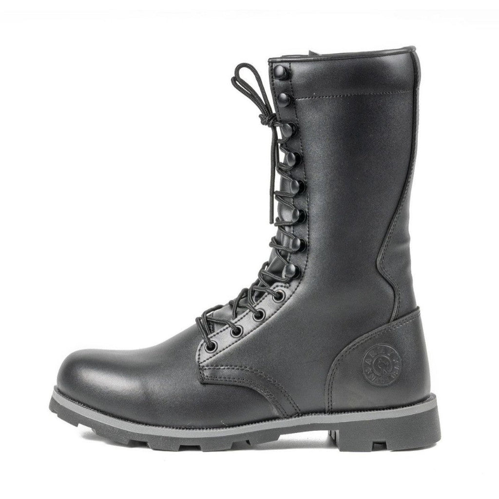 Tactical Large Size Black High-top Desert Raised Combat Boots