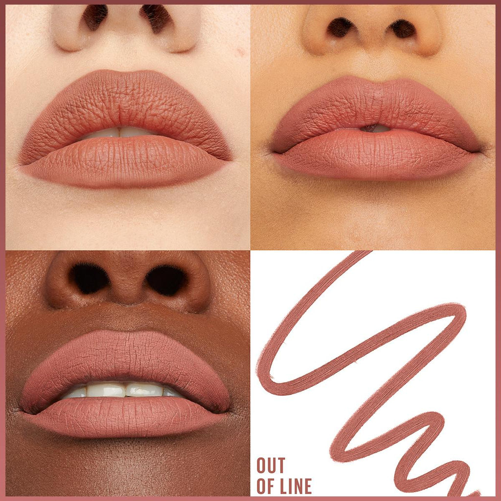 Maybelline New York Lifter Liner Lip Liner - Precise Definition, Long-Lasting, Jojoba Oil & Hyaluronic Acid