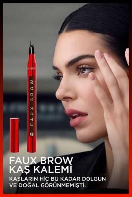 L'Oreal Paris Infaillible Faux Brow: Ultra-Fine Dark Brunette Eyebrow Pencil for Natural, Long-Lasting Definition