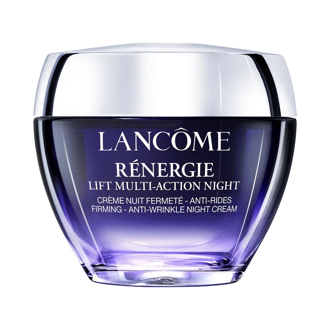 Lancôme Rénergie Lift Multi-Action Anti-Aging Night Cream for Dry Skin - Hydrating, Firming, and Anti-Wrinkle Skincare