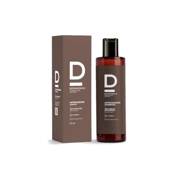 Dermoskin Anti-Dandruff Shampoo for Oily Scalp - 200ml, Tar Oil Based, Gentle & Effective Scalp Care
