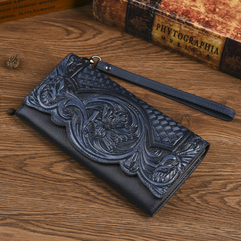 Retro Distressed Style Mens Wallet