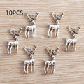 Electroplated Christmas Animal Pendant
