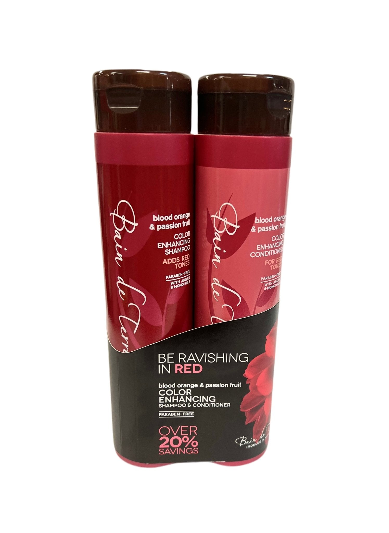 Bain de Terre Blood Orange & Passion Fruit Color Enhancing Shampoo & Conditioner