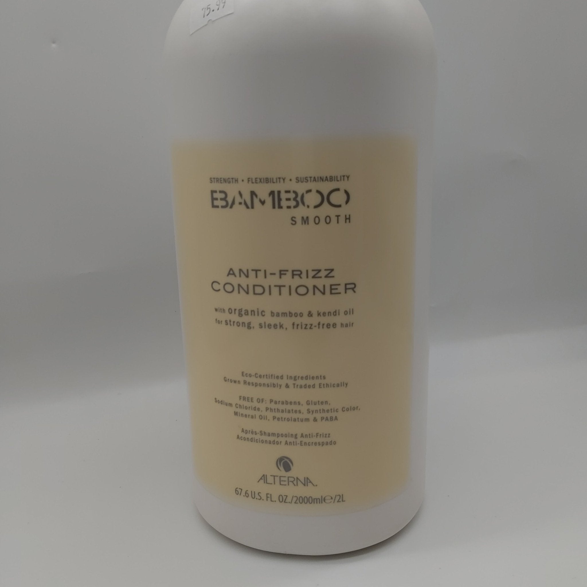 Alterna Bamboo Smooth Anti-Frizz Conditioner 67.6 oz New With Box