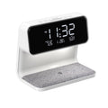 3-in-1 Bedside Lamp Wireless Charging Alarm Clock