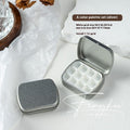 Manicure Watercolor One-piece Flip Small Iron Box 24-piece Portable Mini Palette