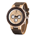 R08 Classic Wooden Analog Quartz Watch
