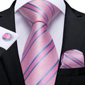 Men's Tie Suit Pocket Square Combo