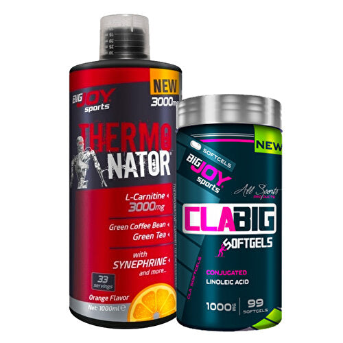 Big Joy Thermonator L-Carnitine + Clabig 1000 Mg Combination