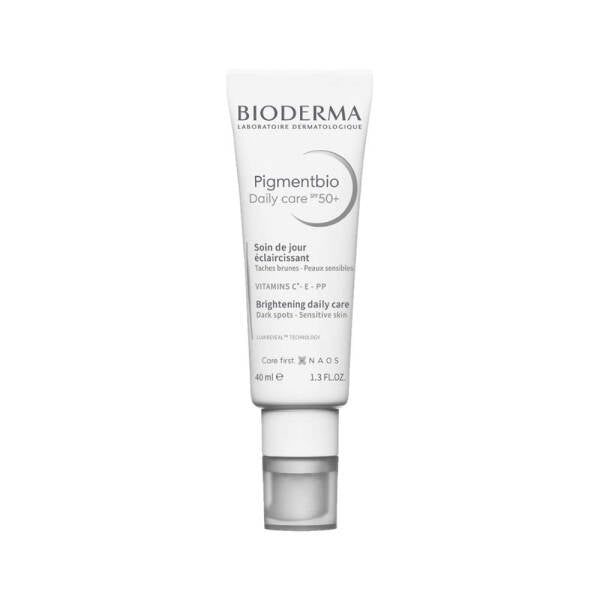 Bioderma Daily Care Moisturizer with SPF50+ - Sensitive Skin Hyperpigmentation Treatment & Antioxidant Skincare