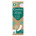 Carefree Organic Cotton Long Panty Liners - 24 Count, Unscented, Hypoallergenic - Comfortable & Sustainable Feminine Hygiene